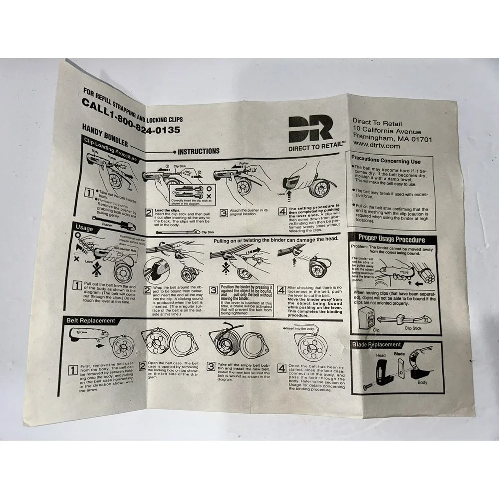 Handy Bundler Zip Tie Fastener Tool As Seen On TV‎